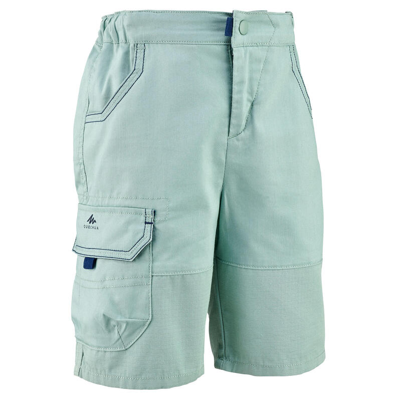 Pantalon scurt Drumeție MH500 Verde Copii 2-6 ani