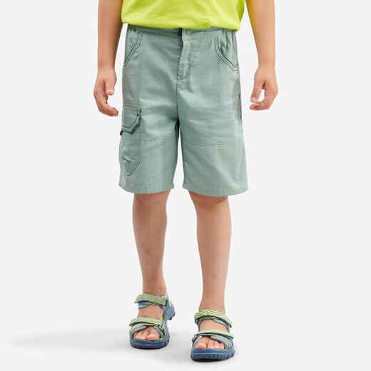 
      Hiking shorts - MH500 KID - Green - children 2-6 YEARS
  