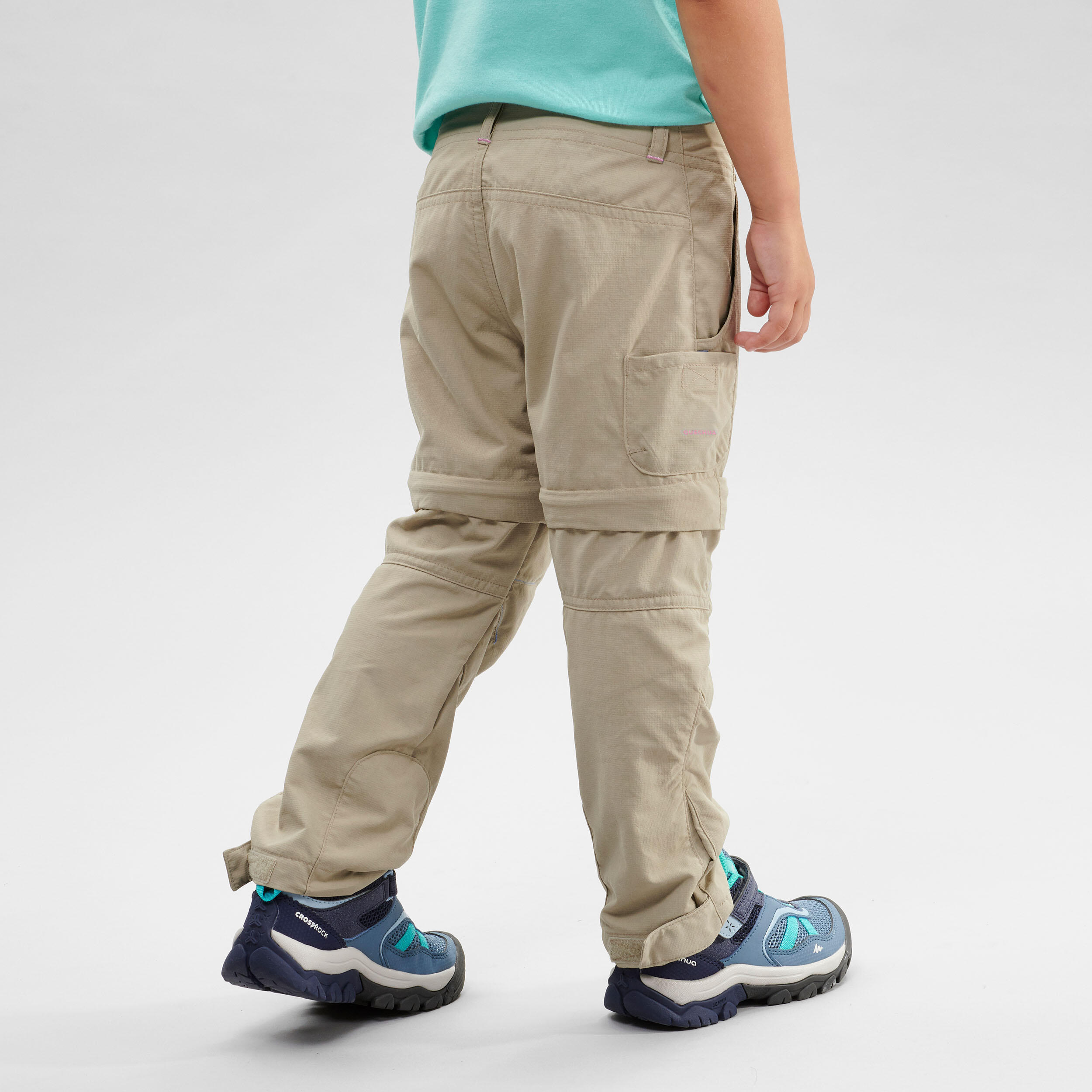 Kids’ Modular Hiking Trousers - MH500 KID Aged 2-6 YEARS 4/11