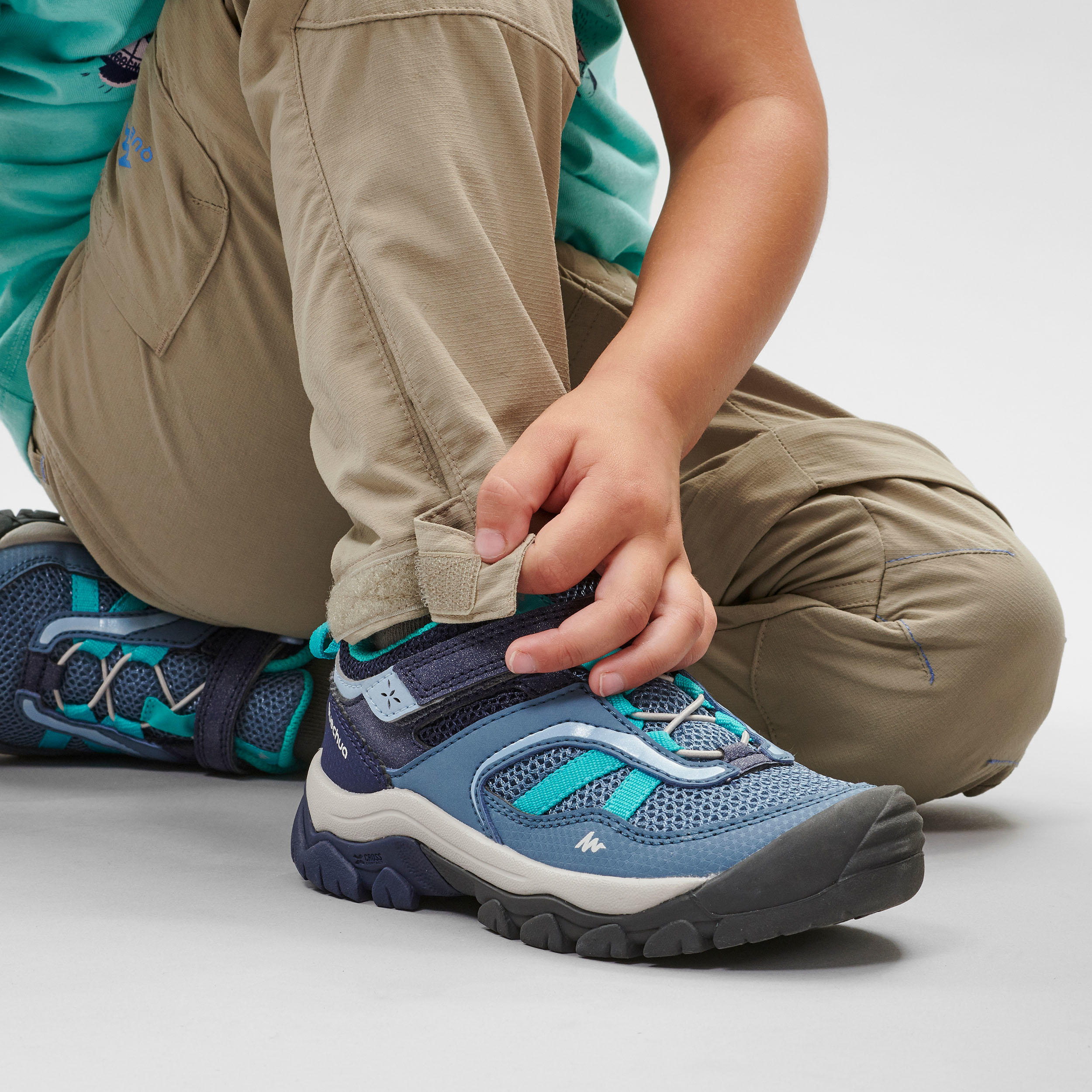 Pantalon de randonnée convertible enfant, MH 500 Âge 2-6 ans 8/9