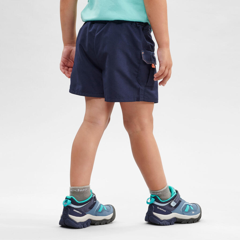 Kids' Hiking Skort MH100 2-6 years - coral pink