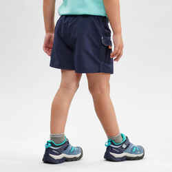 Kids’ Hiking Skort - MH100 KID Aged 2-6 - Navy Blue