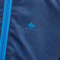 Chaqueta impermeable de montaña y trekking Niños 2-6 Años Quechua MH500 azul