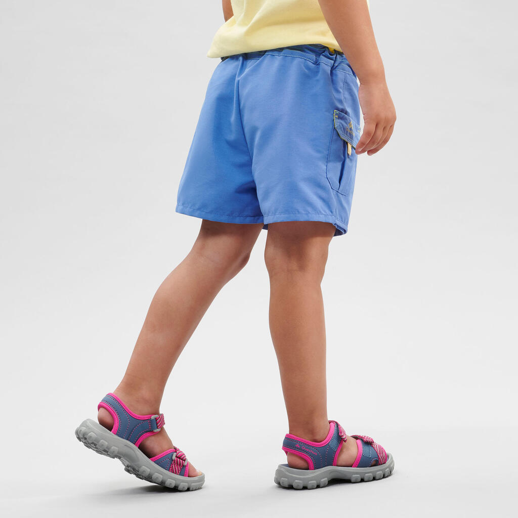 Jupe short de randonnée - MH100 KID bleue -enfant 2-6 ANS