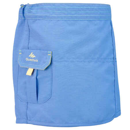 Children's Hiking Skort - MH100 KID - Blue children aged 2-6