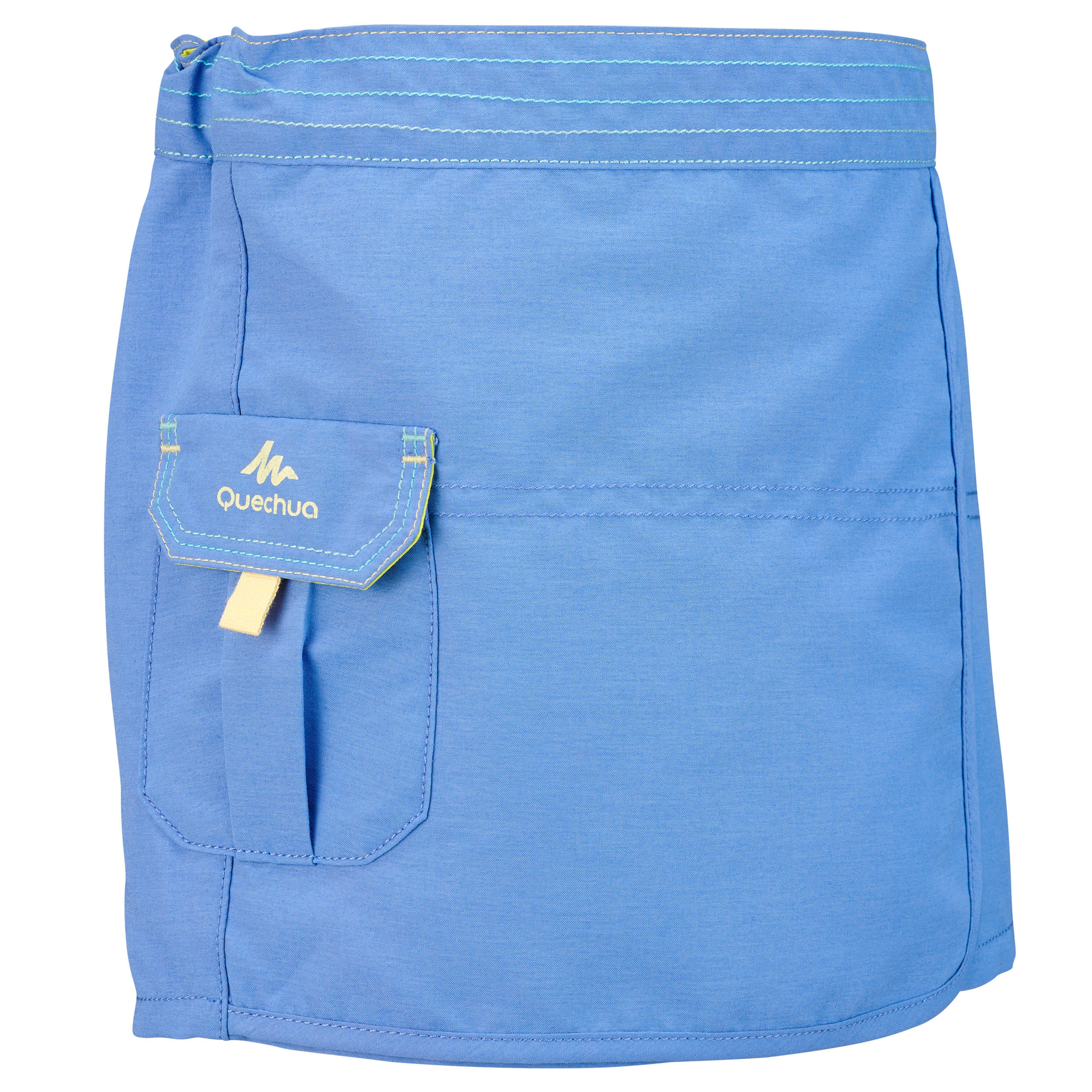 Fustă-Pantalon Drumeție MH100 Albastru Fete 2-6 ani 2-6