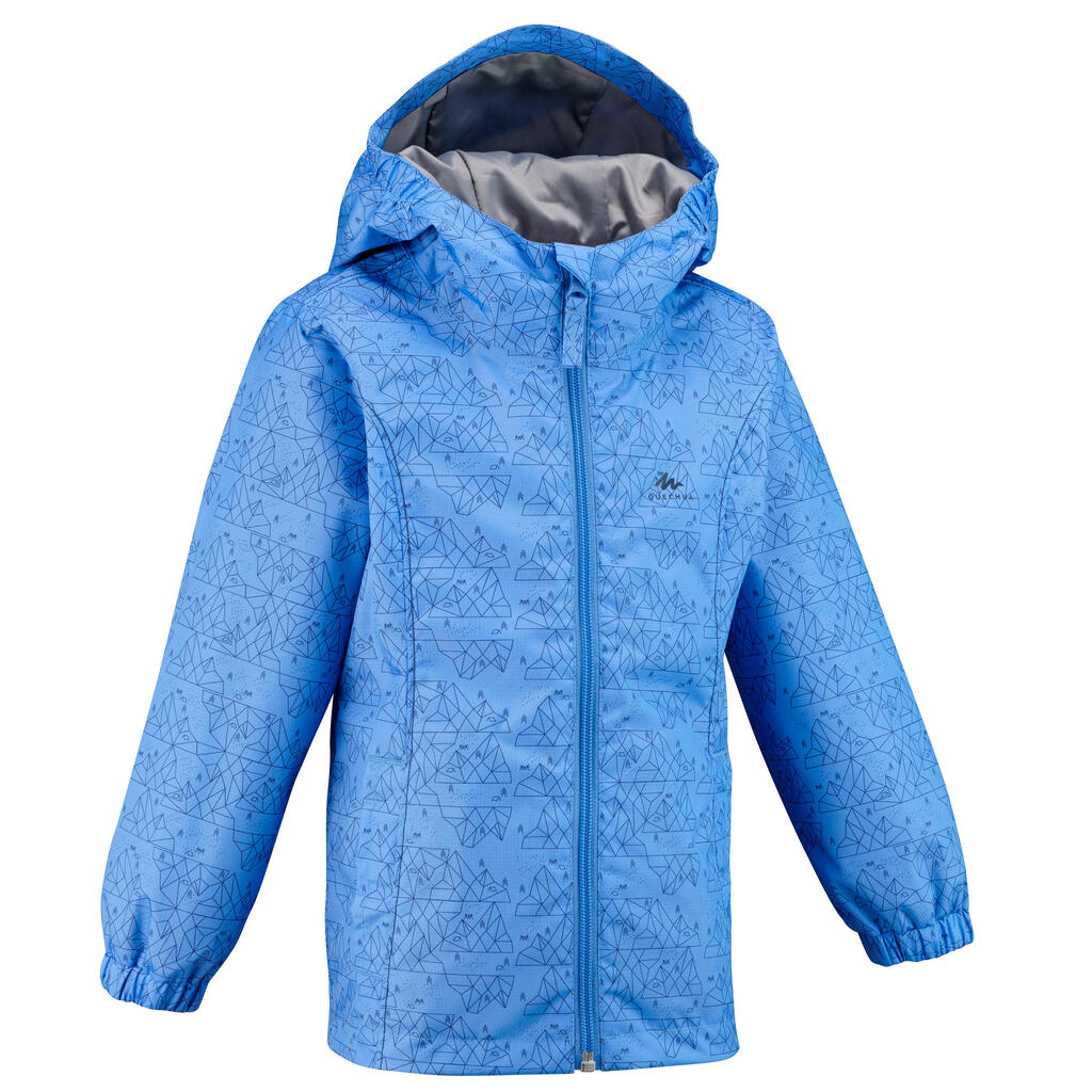 Wanderjacke Kleinkinder Gr. 92–116 wasserdicht - MH500