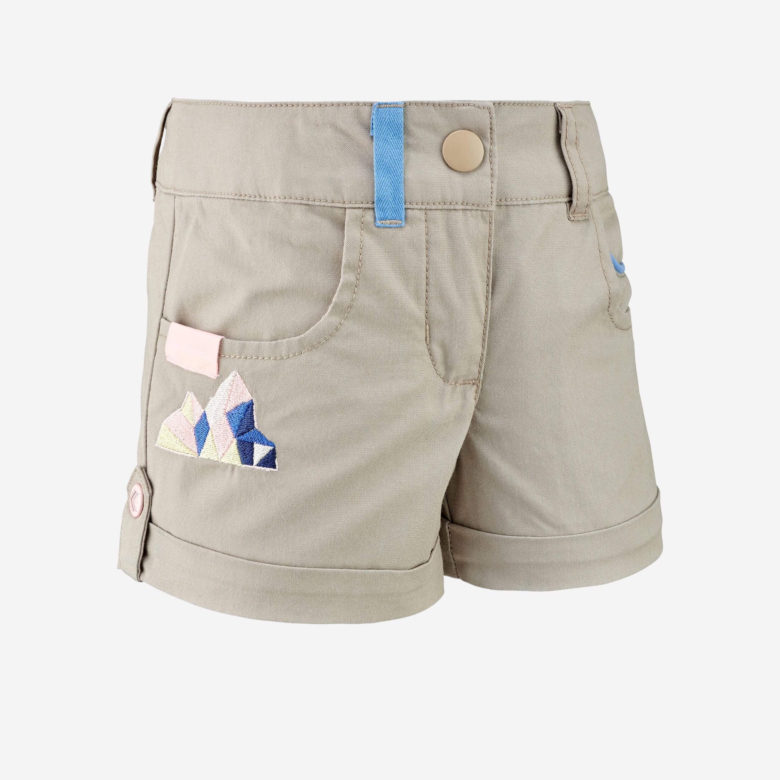 Kids Hiking shorts 2 6 Years Beige Decathlon