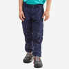 Modre prilagodljive pohodniške hlače MH500 za otroke (od 2 do 6 let)