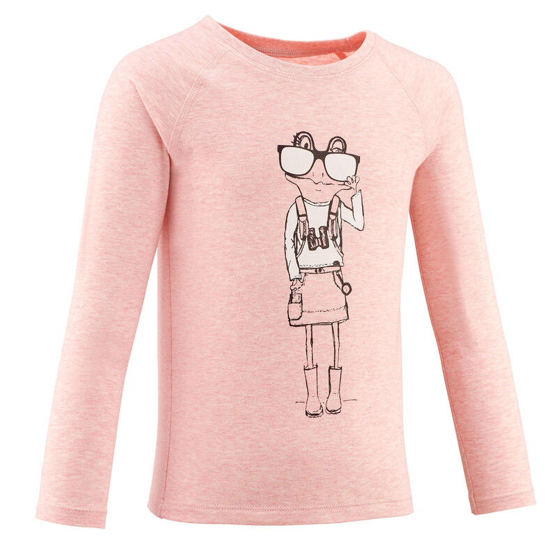 T-shirt ANTI-UV manches longues enfant - MH150 KID - 2-6 ANS