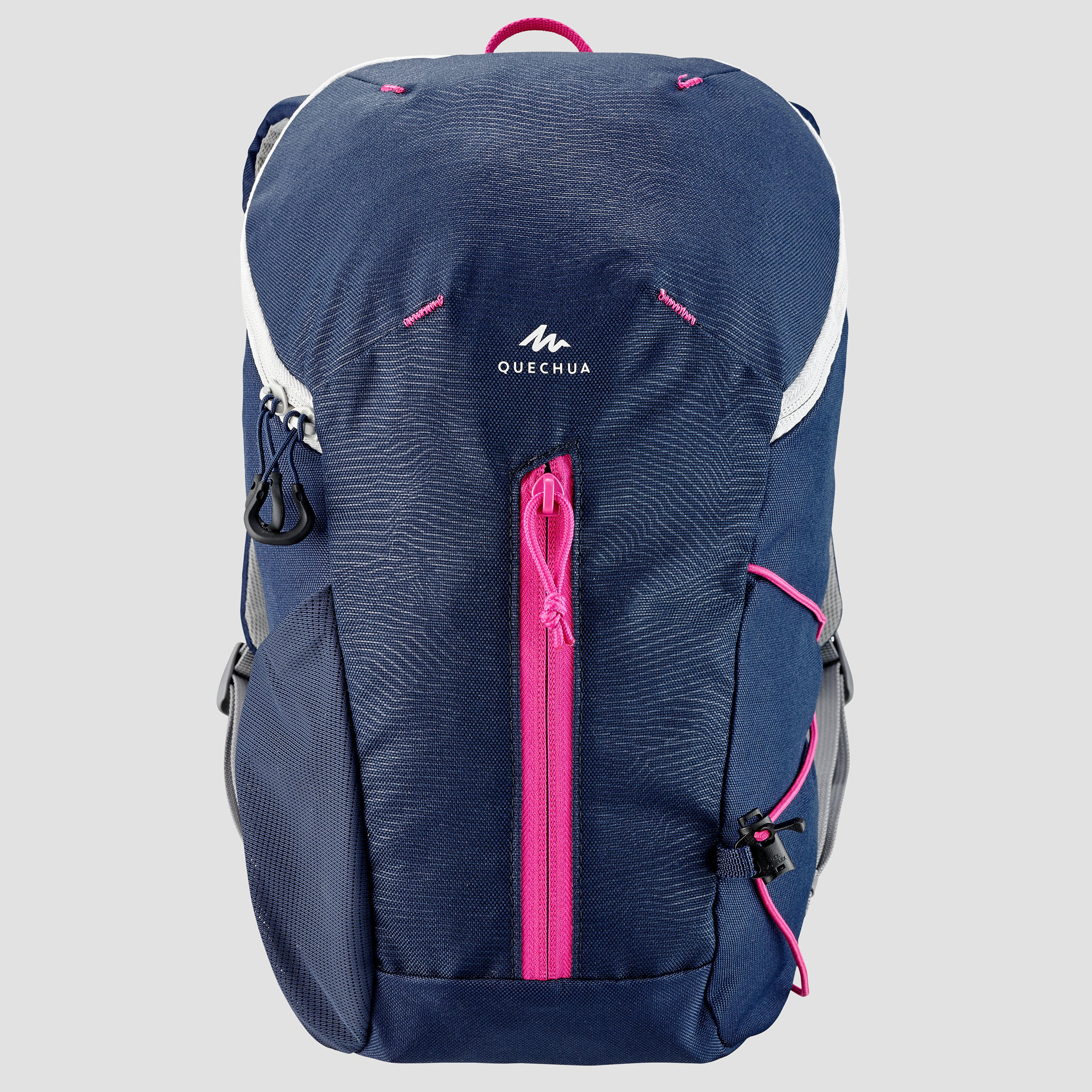 10 L kids’ hiking backpack, 7-15 years, MH100 - Blue/Pink 7/9