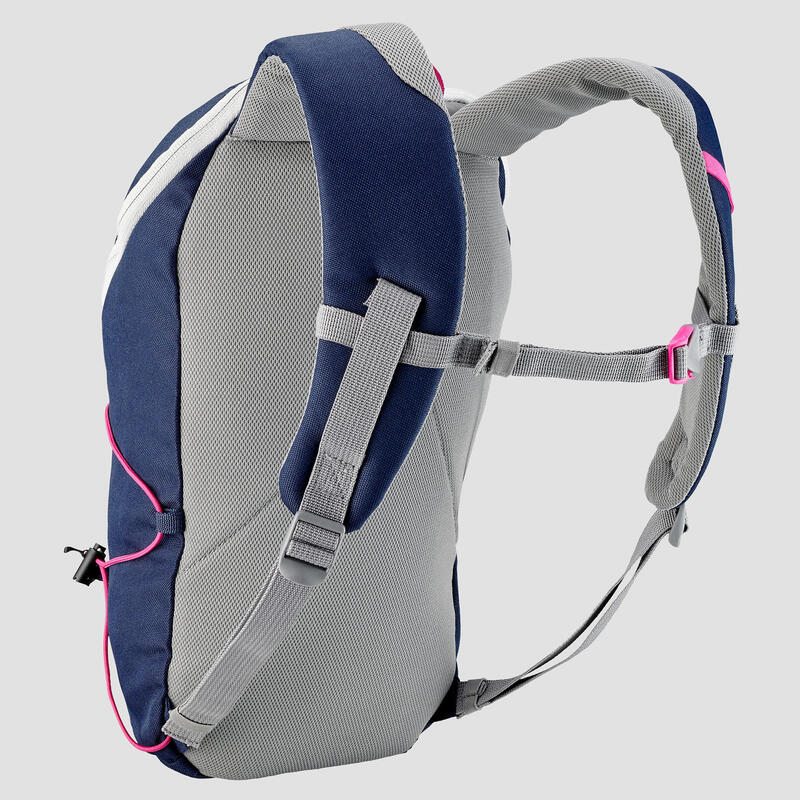 Mochila de caminhada criança 7-15 anos 10L, MH100 azul rosa