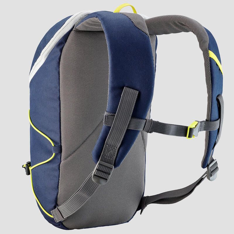 Wandelrugzak voor kinderen MH100 10 L blauw/geel 7-15 jaar