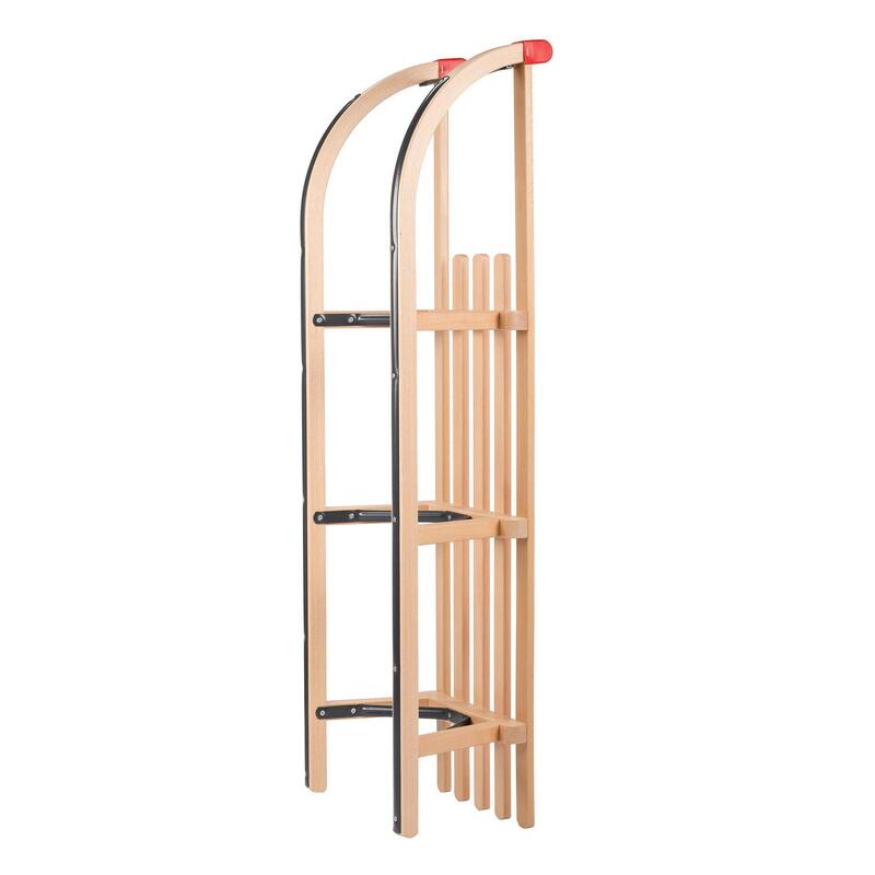 Klassieke houten slee Davos 120 cm