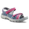 Kid's Mountain Hiking Sandals MH100 TW blue and pink - JR size 12.5 TO 4