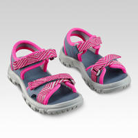 Kids' Hiking Sandals - MH 100 Pink