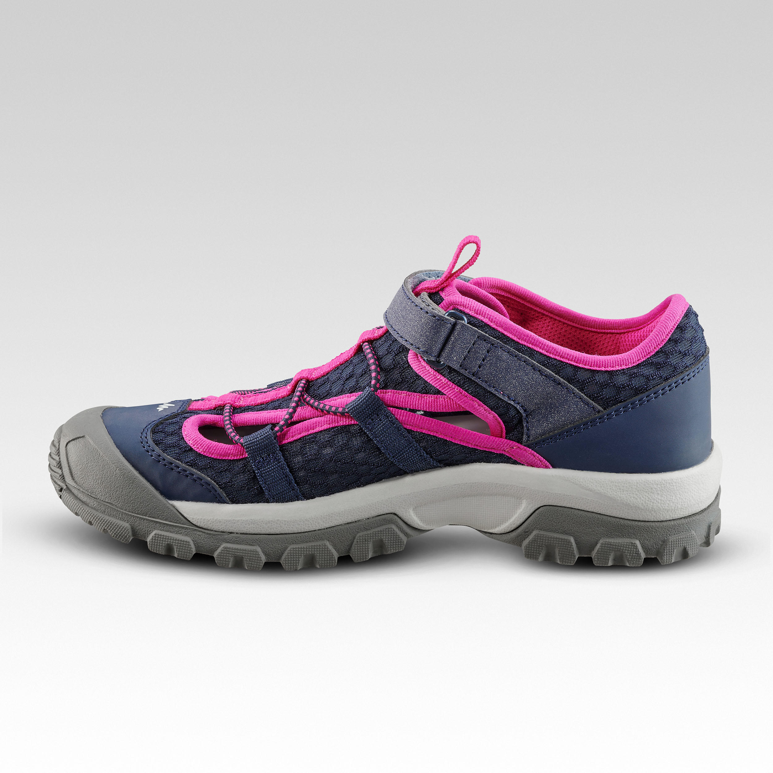 Sandalias cerradas de montaña y trekking Niños 28-39 Quechua MH150 3/6