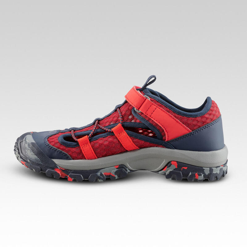 Sandálias de caminhada MH150 TW vermelho - criança - 28 AO 39