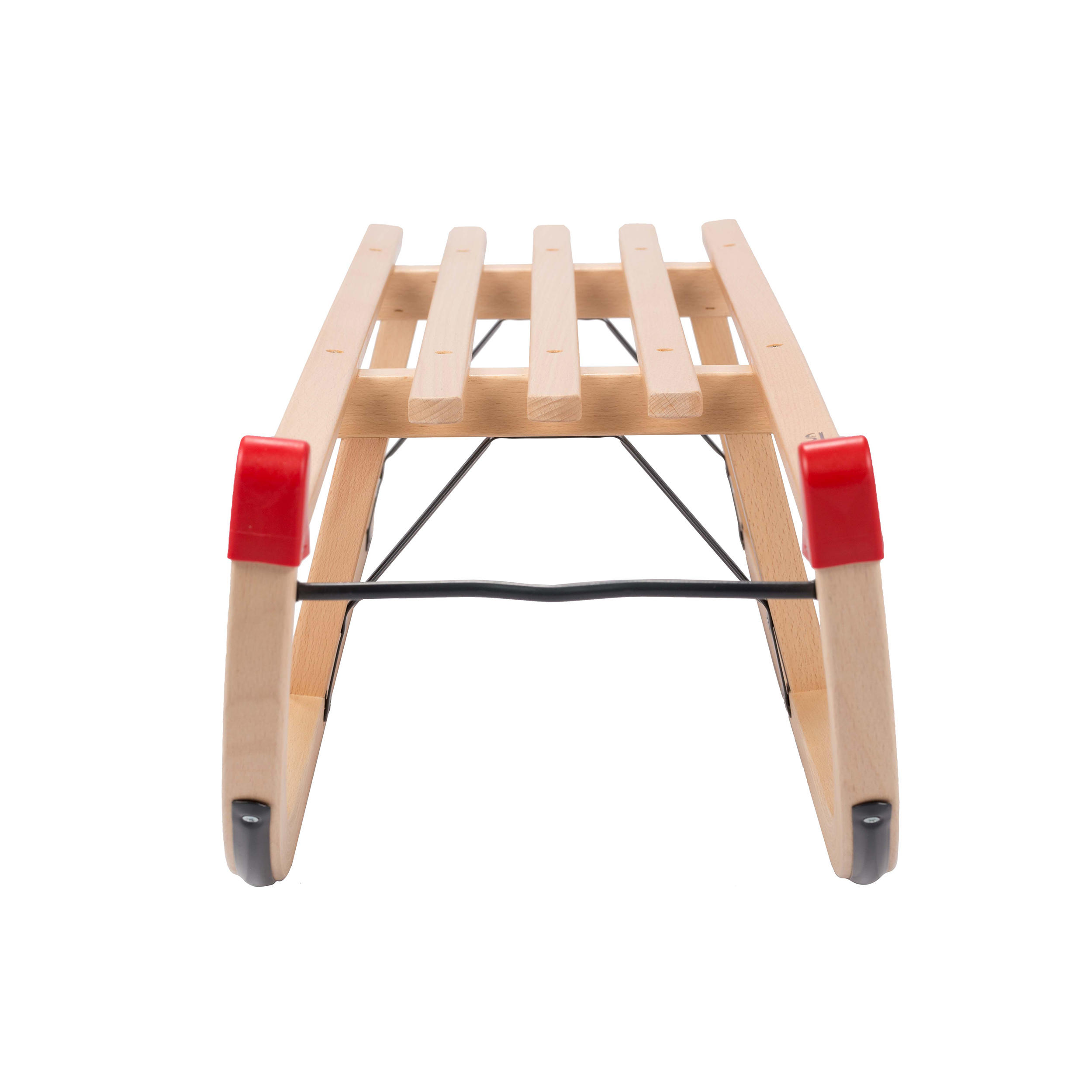 Klassieke houten slee Davos 100 cm 4/4
