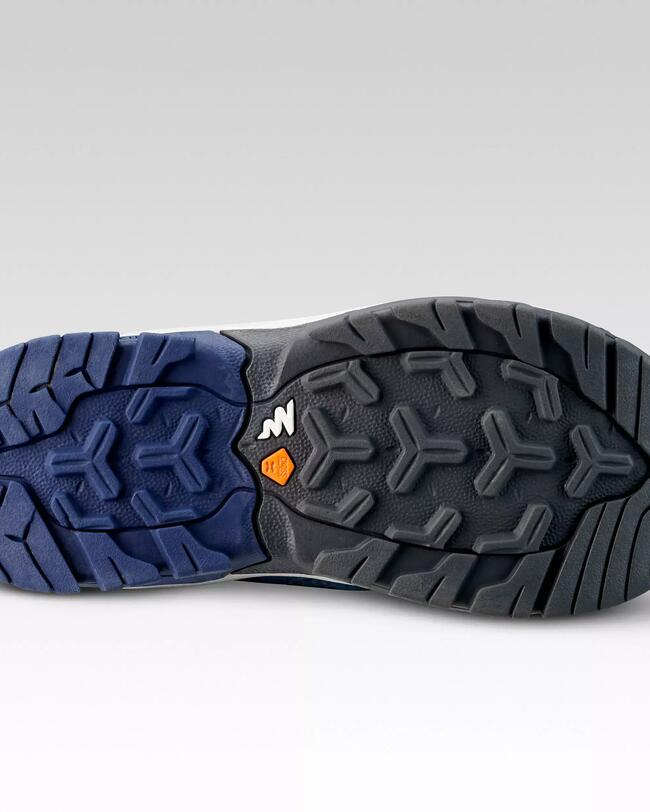 Wanderschuhe Crossrock halbhoch wasserdicht Schnellschnürung Kinder