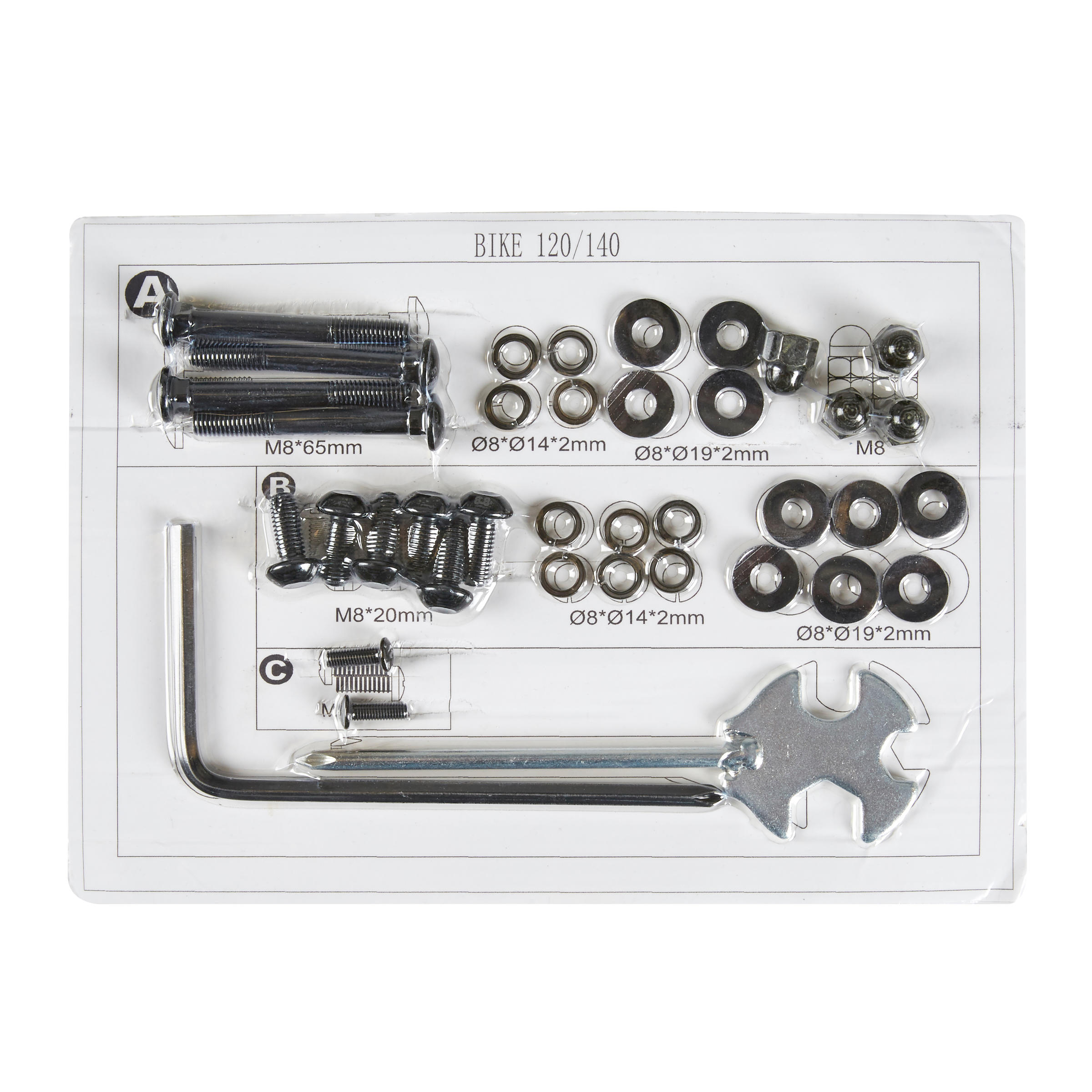DOMYOS Kit viti EB 120 140