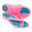Dětské žabky Tonga 500 Print Playa růžové