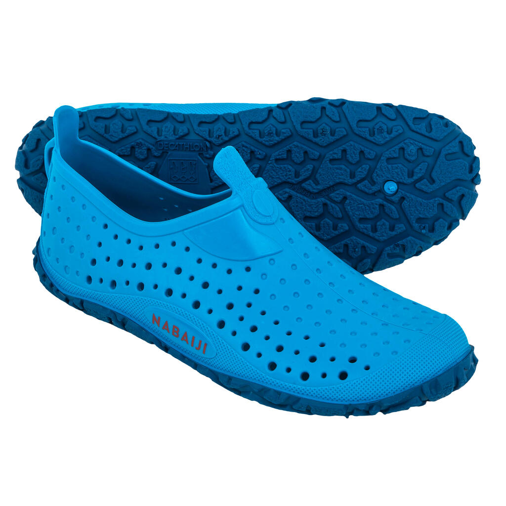 Aquaschuhe Kinder - Aquadots 100 blau/grün 