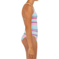 One-piece swimsuit 100 - turquoise