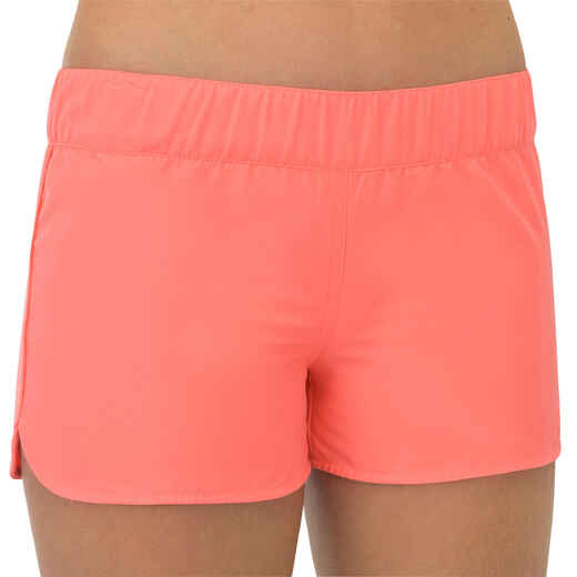 
      SHORT DE BAIN SURF FILLETTE CORAIL KINA 100
  