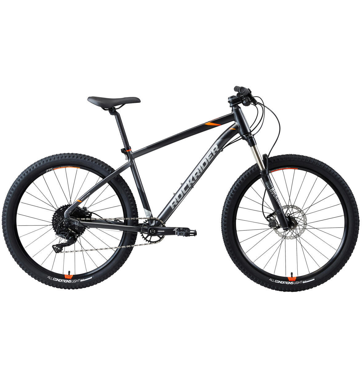 ROCKRIDER-ST-900-MTB GREY-ORANGE