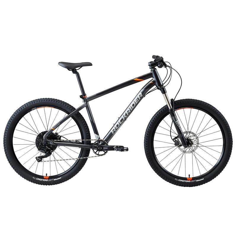 27.5 Inch Mountain bike Rockrider ST 900 - Grey/Orange