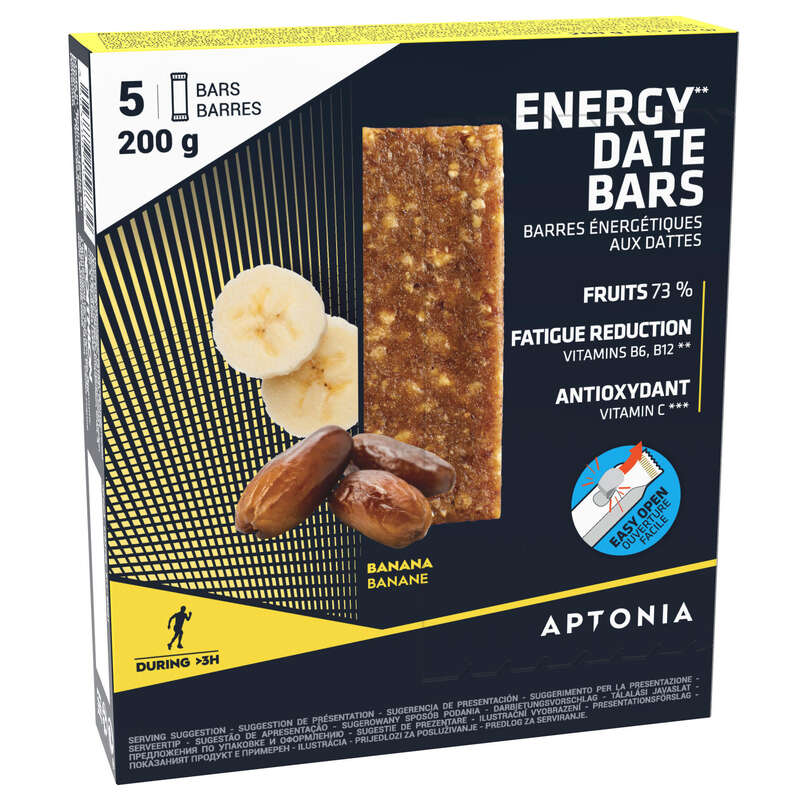 APTONIA ENERGY BAR 5X40 G DATE/BANANA Decathlon
