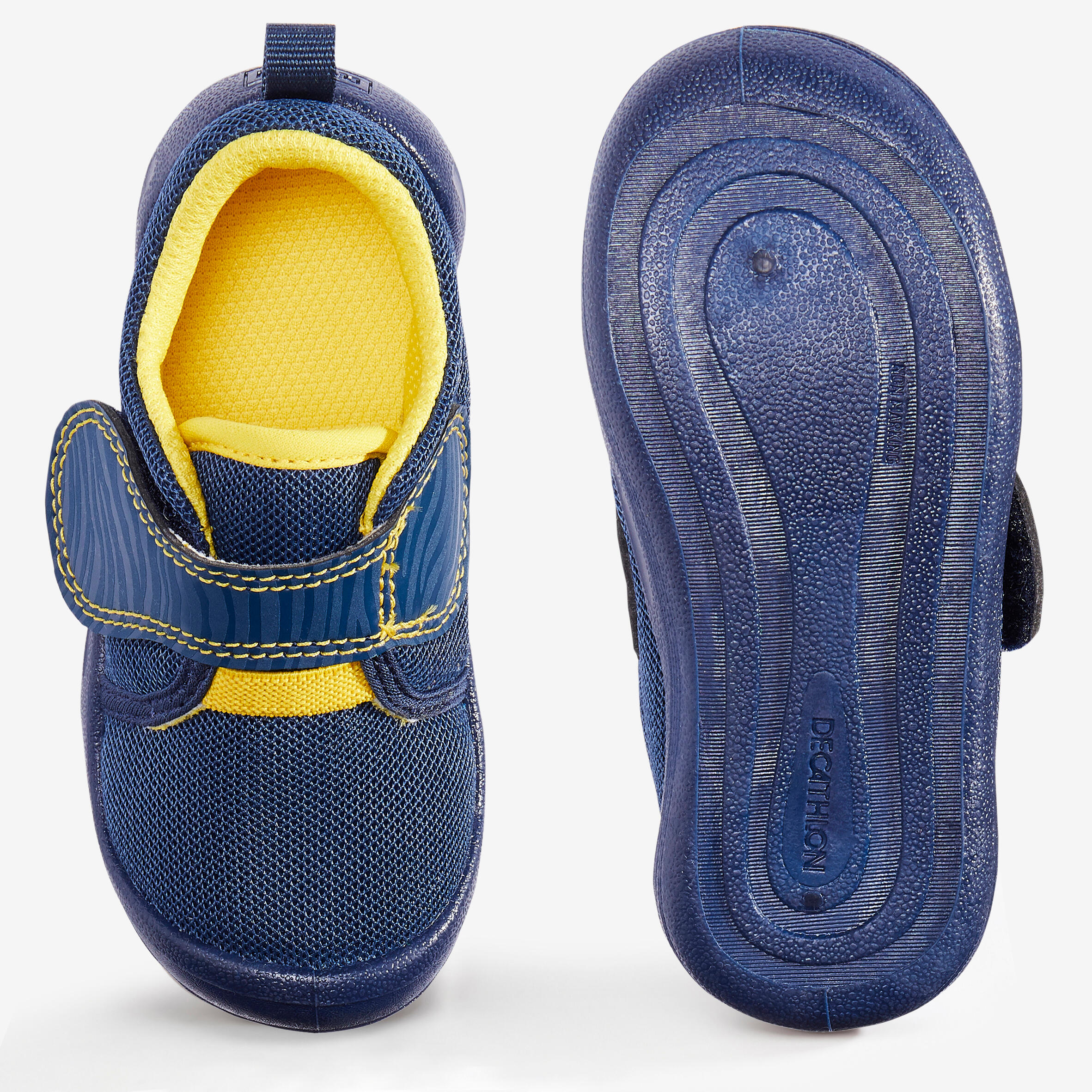 Baby Shoes I Learn First Sizes 4 to 7 - Blue 3/8