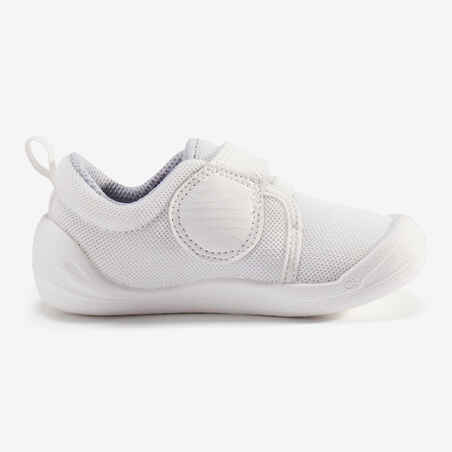 Baby Shoes I Learn First Sizes 4 to 7 - White