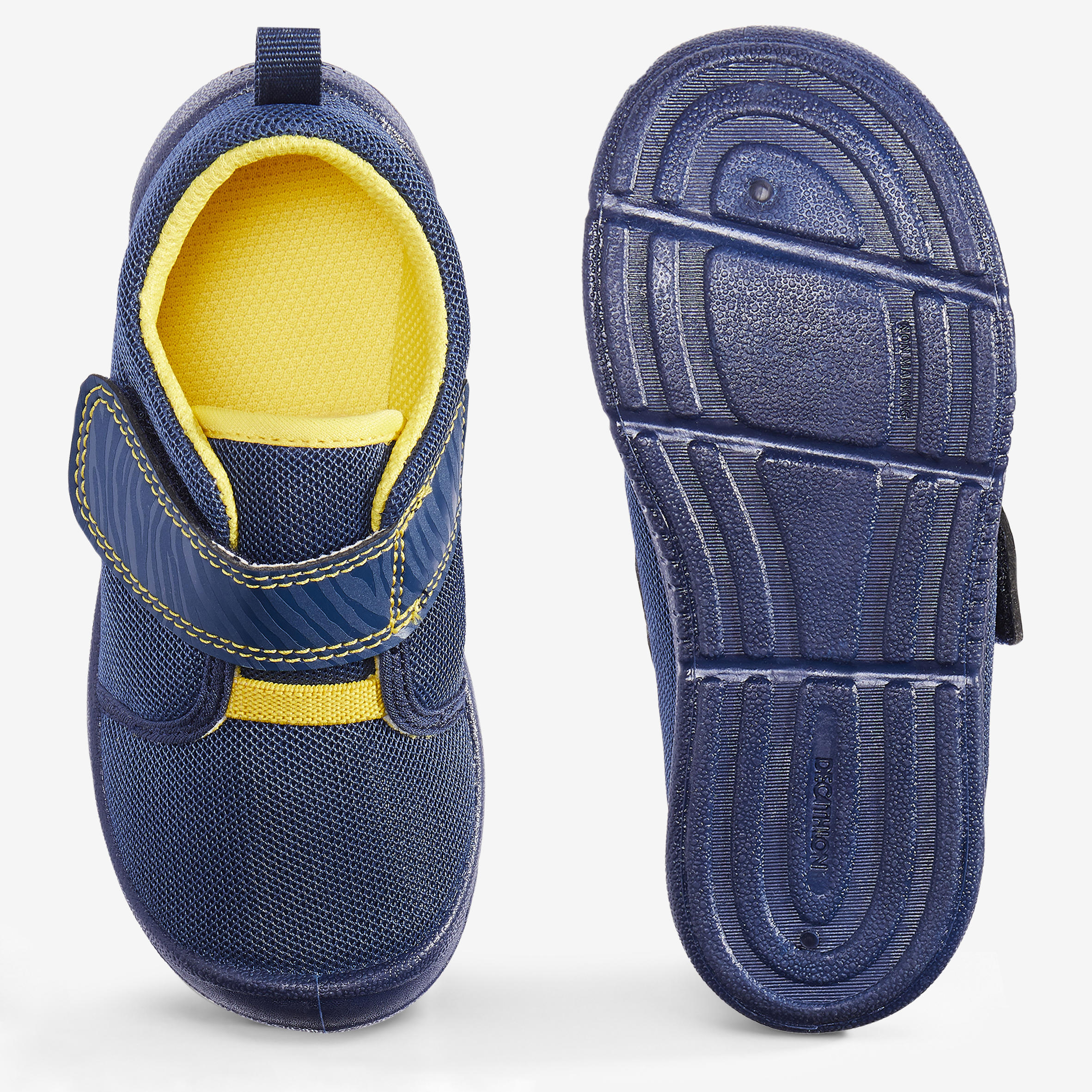 Kids' Shoes I Move First Sizes 7.5 to 11.5 - Blue/Yellow 3/8