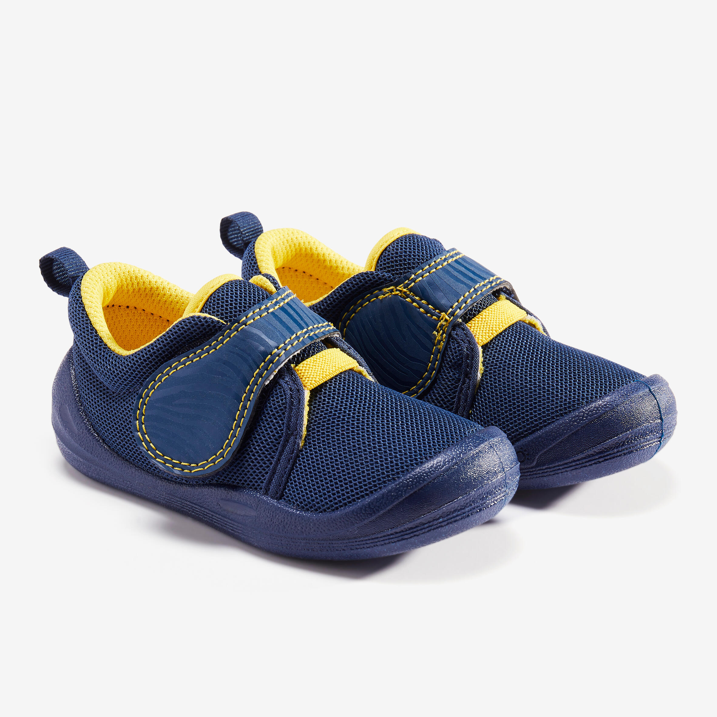 Baby Shoes I Learn First Sizes 4 to 7 - Blue 6/8