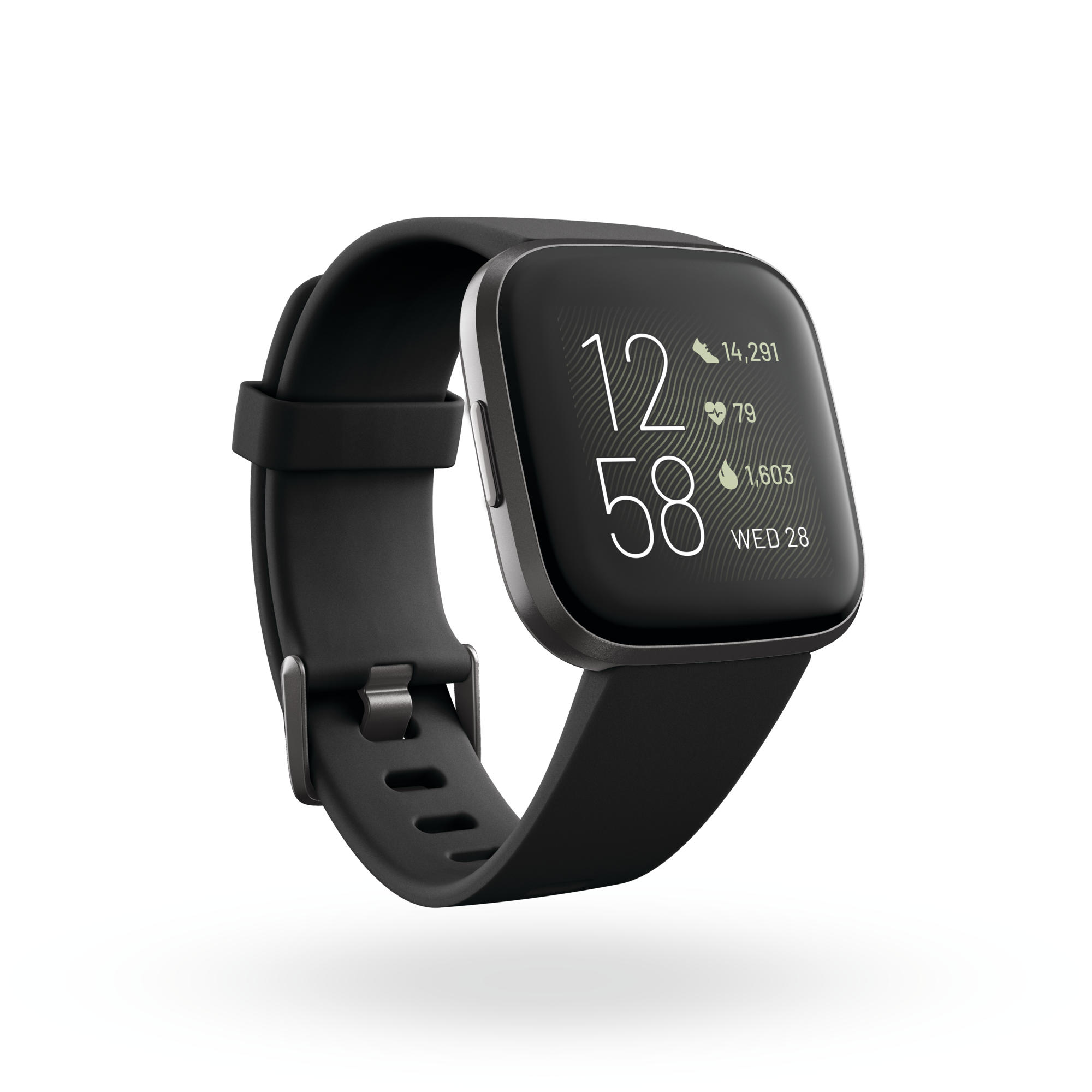 Second Life - Rellotge Intel·ligent Fitbit Versa 2 Negre Forma/Benestar 3/4