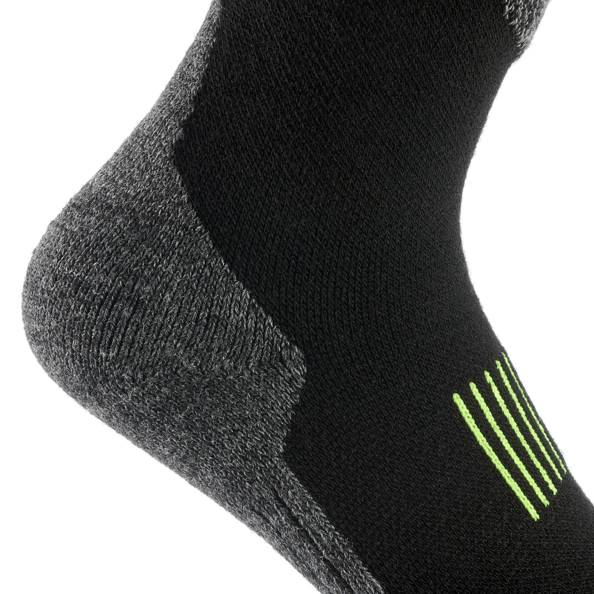 JUNIOR SKI SOCKS- 100 - BLACK