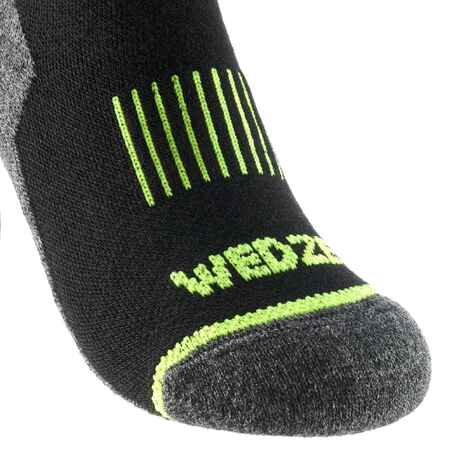 KIDS SKI SOCKS - 100 - BLACK