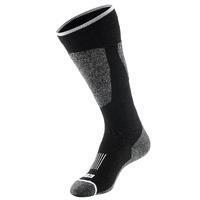 Crne čarape za skijanje 100 za odrasle