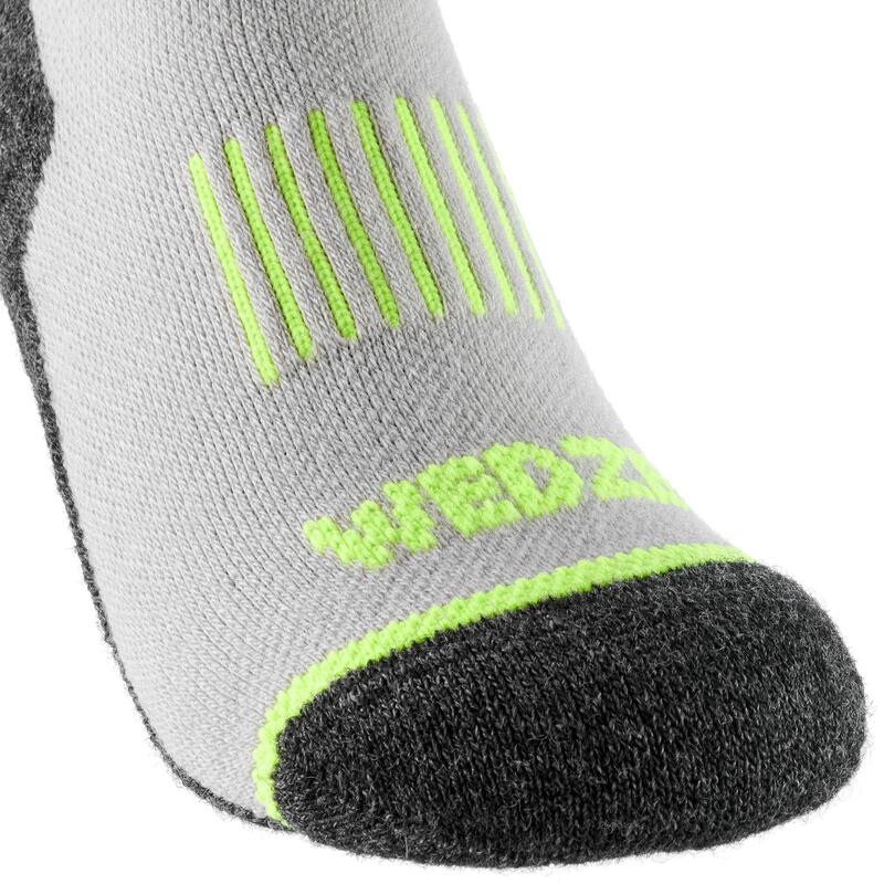 CHAUSSETTES DE SKI JUNIOR - 100 - GRISE