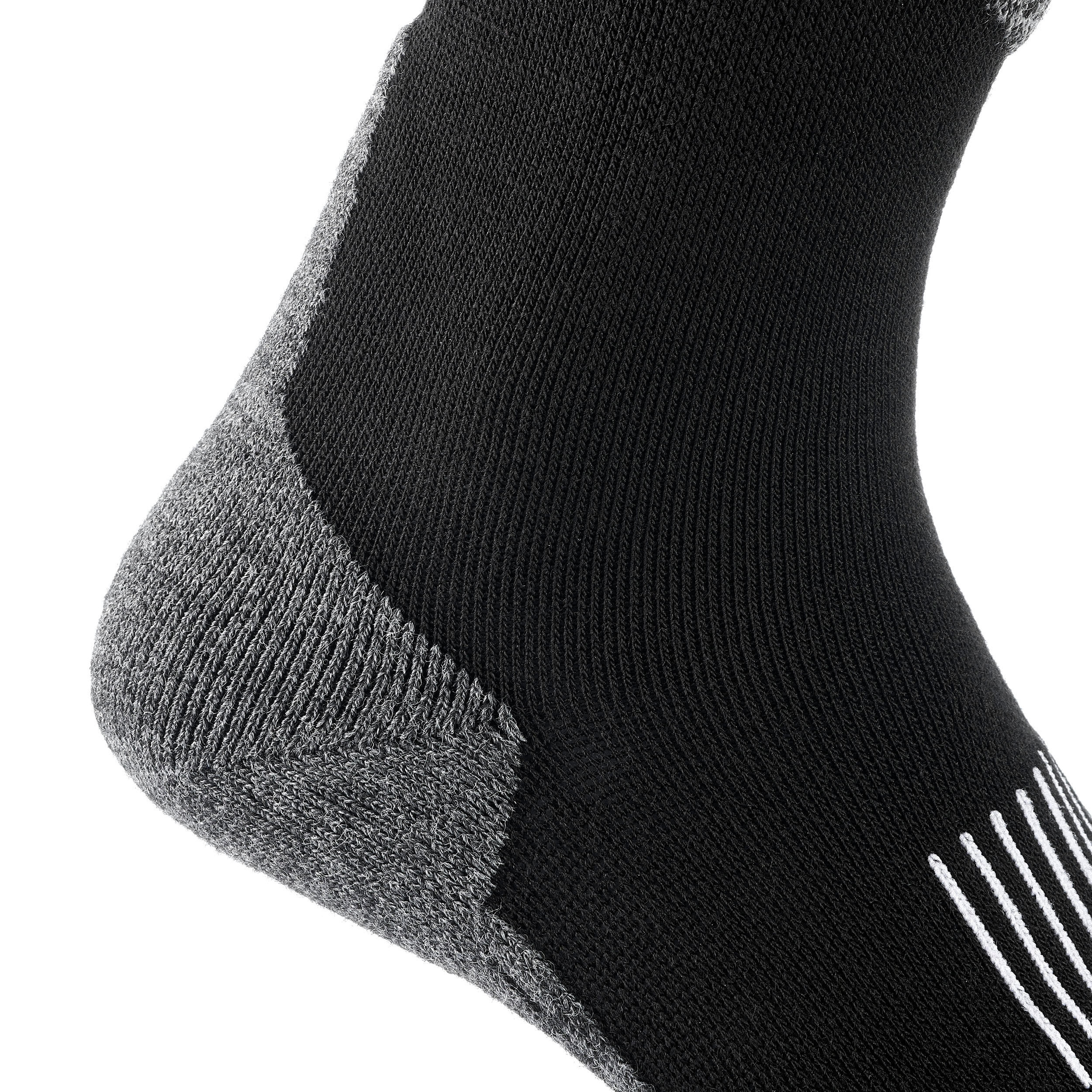 CHAUSSETTES DE SKI ADULTE - 100 - NOIRE 6/8