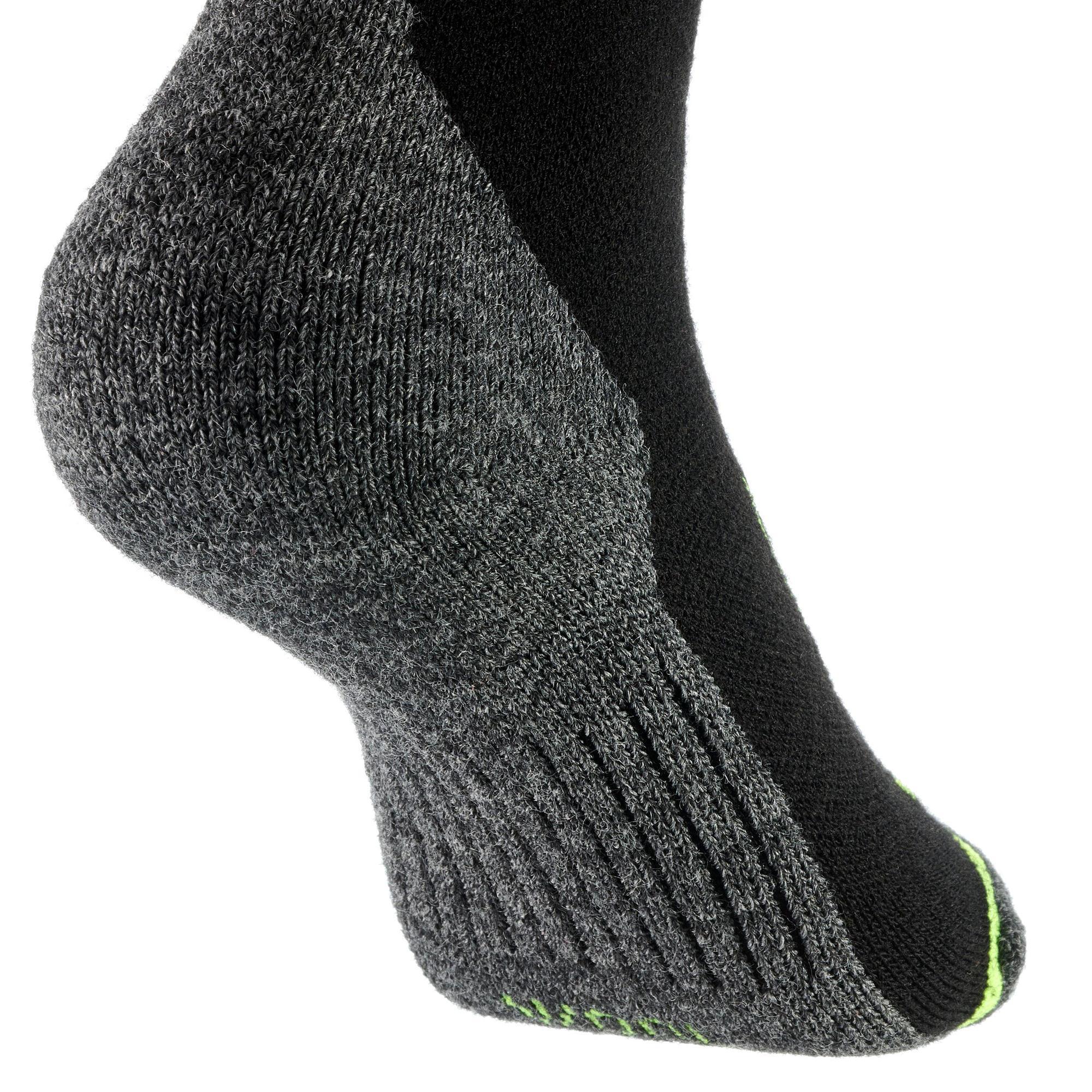 JUNIOR SKI SOCKS- 100 - BLACK