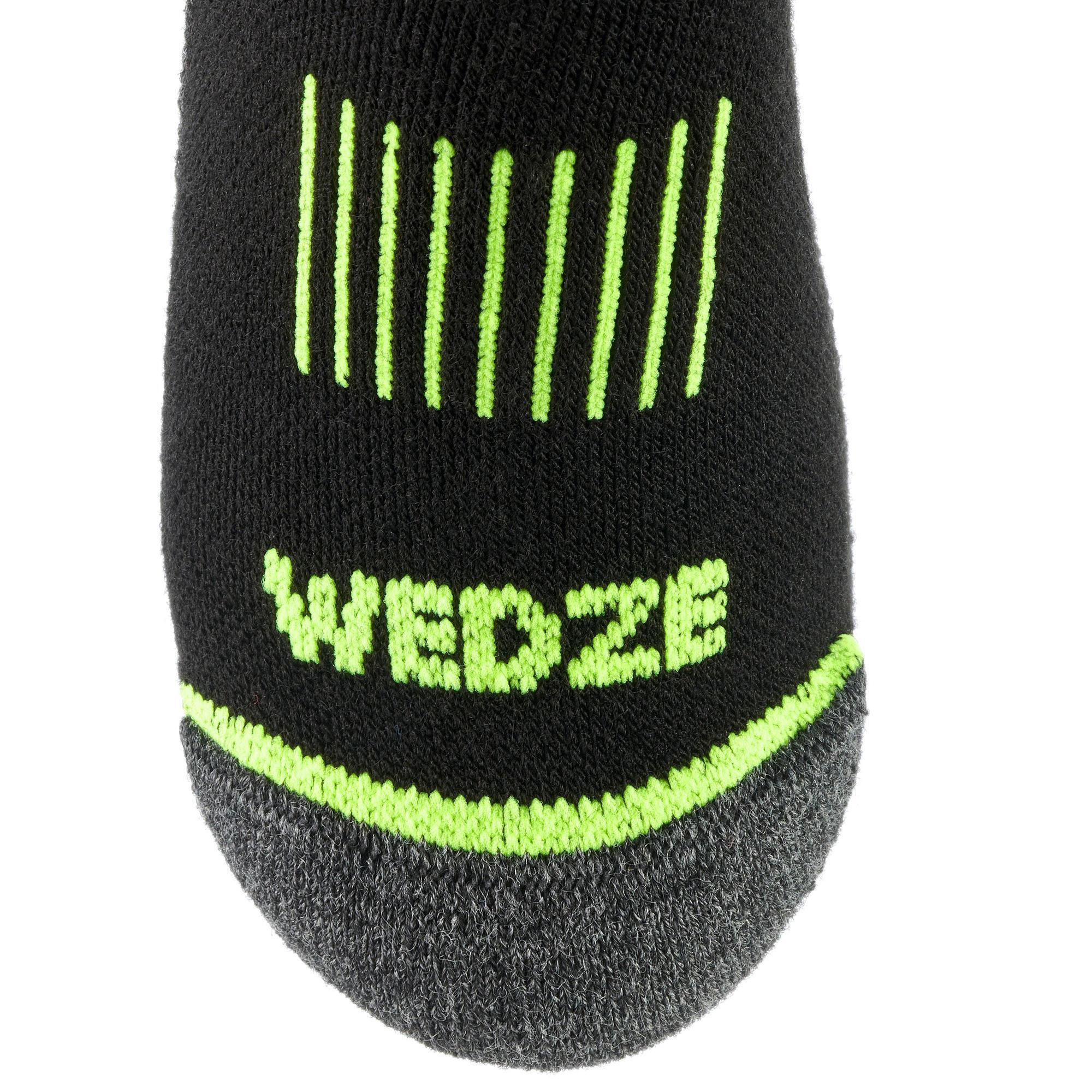 JUNIOR SKI SOCKS- 100 - BLACK