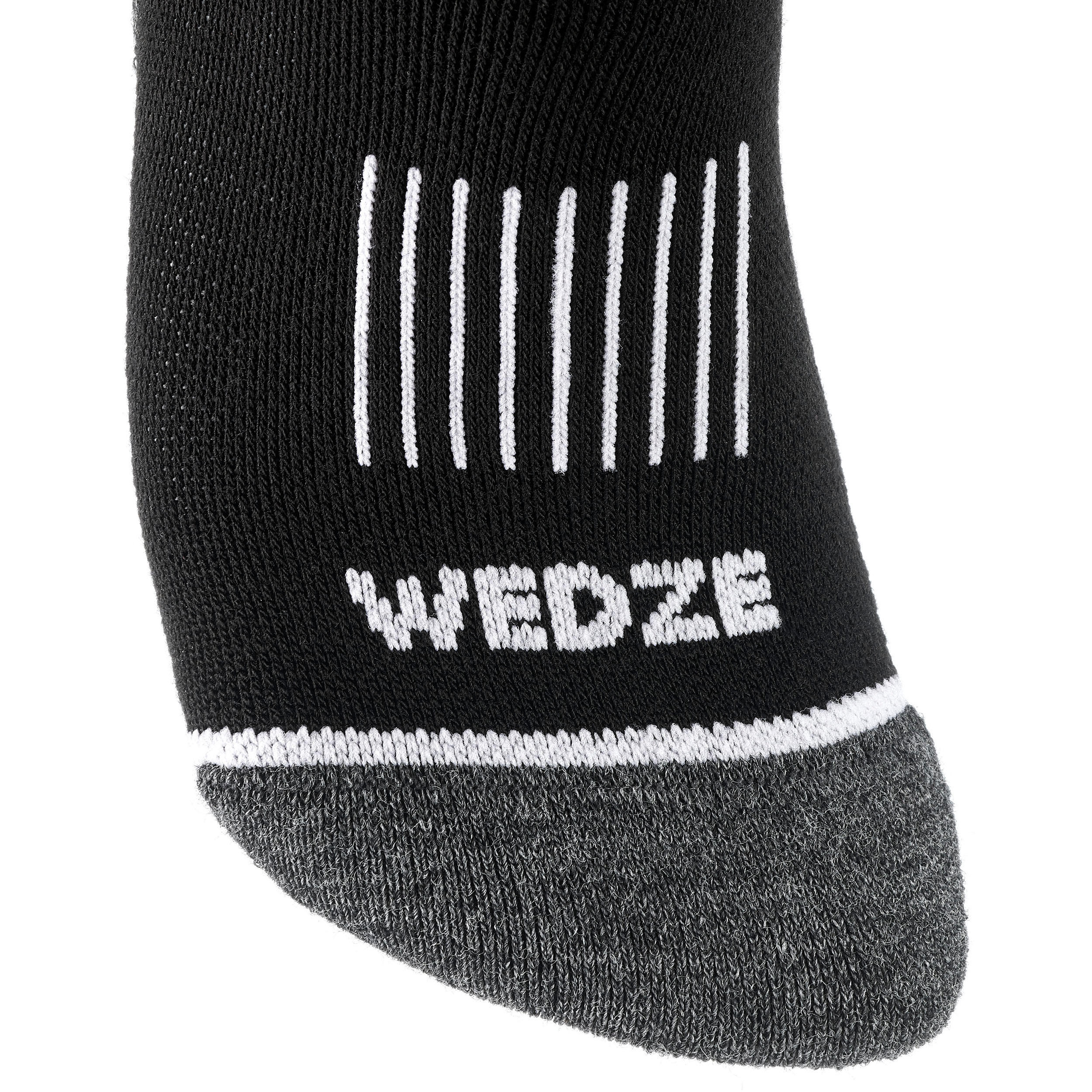 CHAUSSETTES DE SKI ADULTE - 100 - NOIRE 5/8