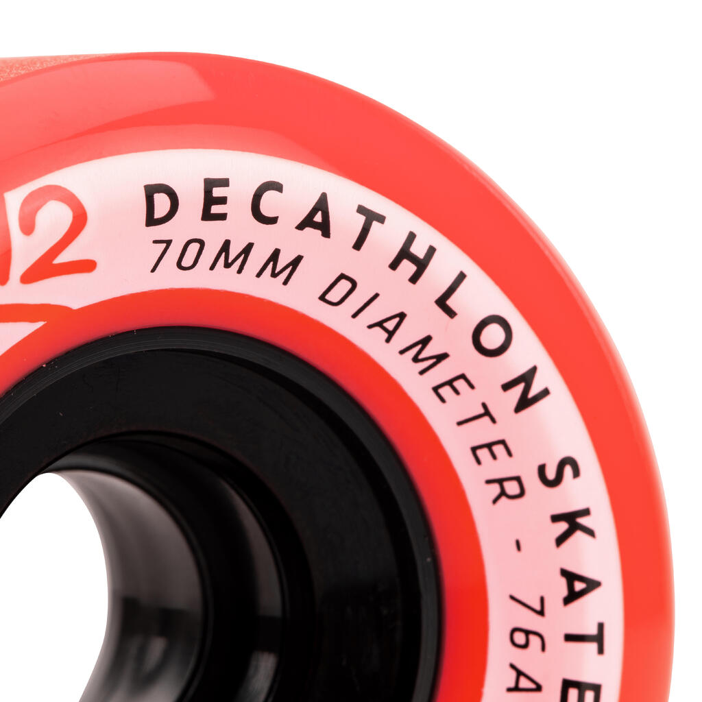Kolesa za longboard (70 mm, 76A, 4 kosi)