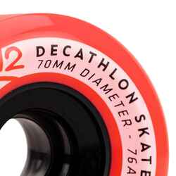 70 mm 76A Longboard Wheels Slide x 4