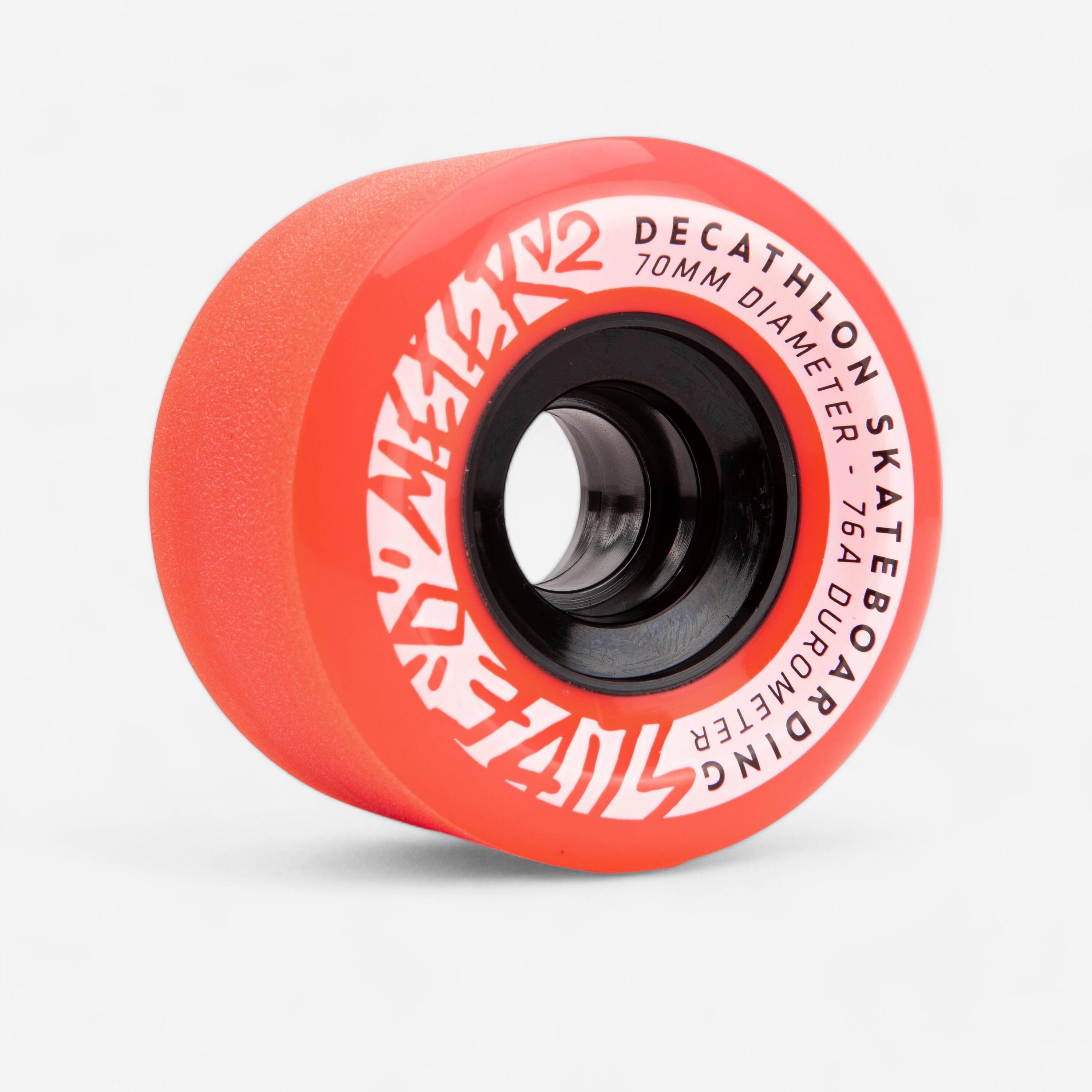 70 mm 76A Longboard Wheels Slide x 4 -  1