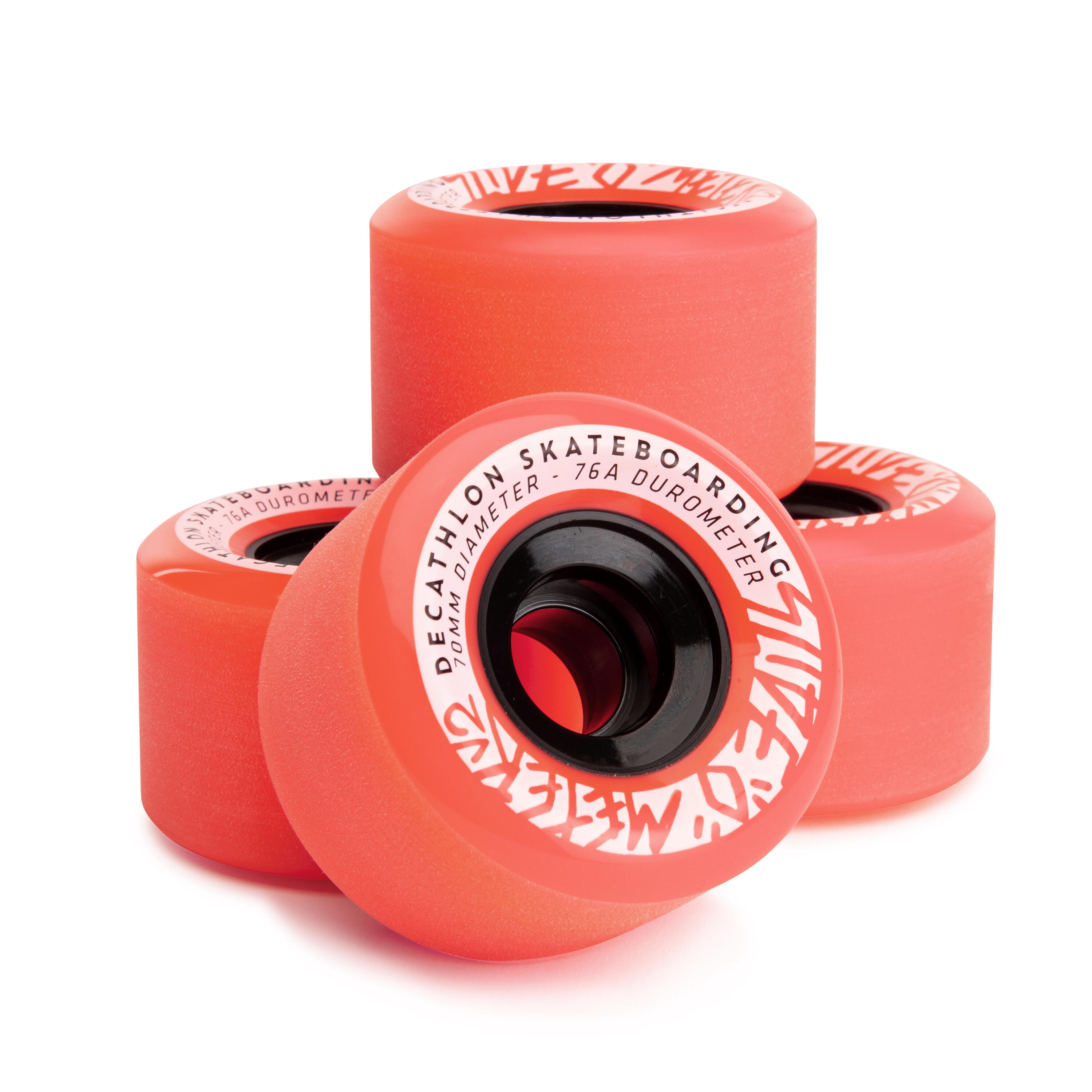 70 mm 76A Longboard Wheels Slide x 4 7/9