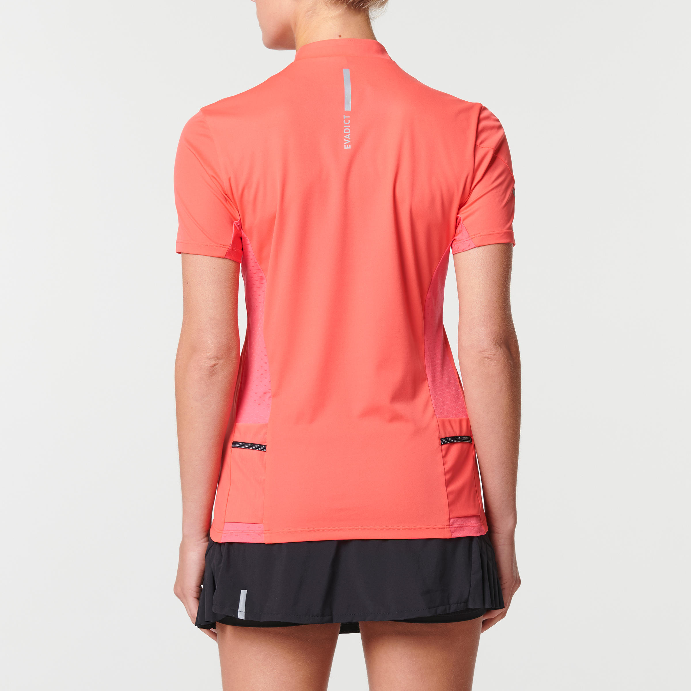 WOMEN'S SHORT-SLEEVED TRAIL RUNNING T-SHIRT - STRAWBERRY PINK 8/19